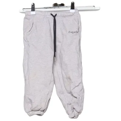 Pantalon de survêtement (Gris) de Façade Coton biologique