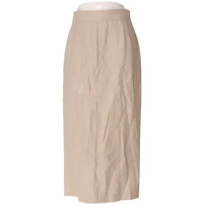 Maxi skirt (Beige) from Pauw Amsterdam Linen, Viscose