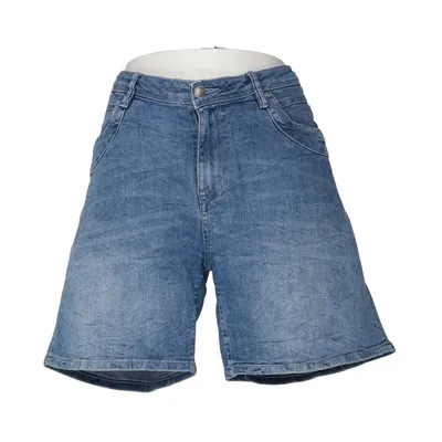 Jeansshorts (Blå) från True Style Bomull, Elastan