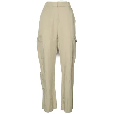 Cargo broek (Groen) van H&M Katoen, Linnen, Viscose, Polyester