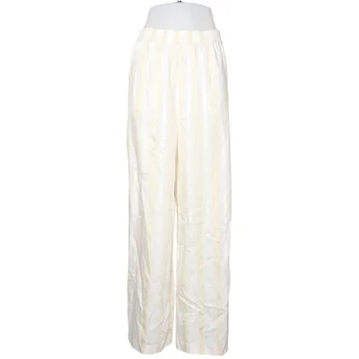 Palazzobyxor (Vit, Beige) från H&M Edition Bomull, Polyamid, Polyester, Viskos