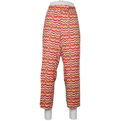 Pants (Pink, Green, Multicolored) from Zara Linen, Viscose