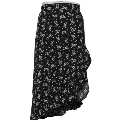 Nederdel (Sort, Hvid) fra Sybilla Viscose