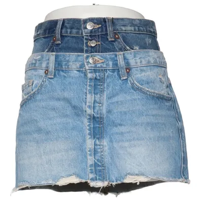 Denim skirt (Blue) from Zara Cotton