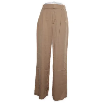 Pantalon patte d'éléphant (Beige) de Zara Polyester, Viscose