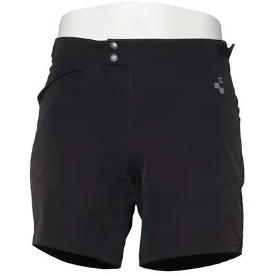 Short d'extérieur (Noir) de Cube Élasthane, Polyester