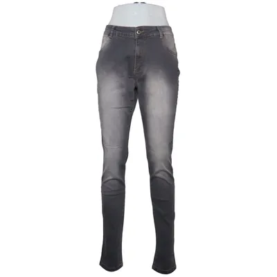 Jeans (Grå) från Body Needs Bomull, Elastan