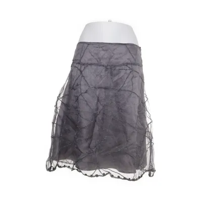 Kjol (Grå) från Just B Polyester, Silke