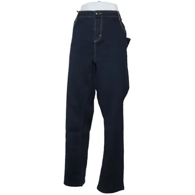 Jeans (Blå) fra Janina Denim Bomuld, Elastan, Polyester