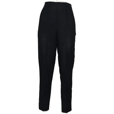 Suit pants (Black) from Brooksfield Linen, Polyester, Wool