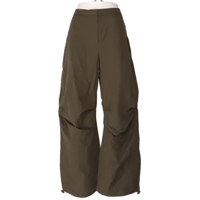 Pantalon (Vert) de Weekday Coton, Polyamide