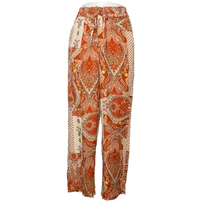 Palazzo pants (Brown, Beige, Multicolored) from Ariston Viscose