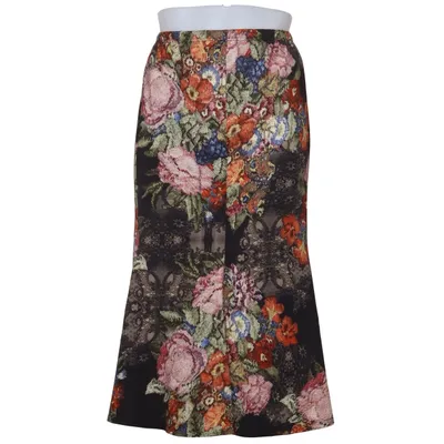 Jupe (Noir, Multicolore) de Klaus Modelle Élasthane, Polyamide, Polyester