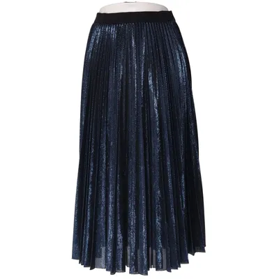 Skirt (Blue) from Aglini Polyester, Viscose
