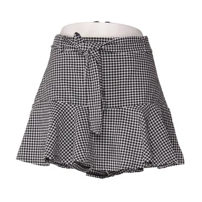 Skort (Svart, Vit) från Tally Weijl Elastan, Polyester