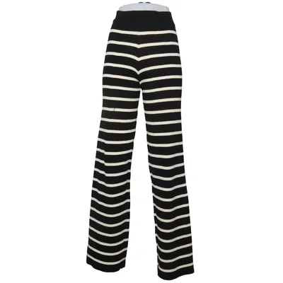 Palazzo pants (Black, White) from Effeny Polyester, Viscose
