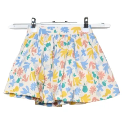 Jupe (Blanc, Multicolore) de Petit Bateau Coton