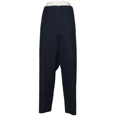 Suit pants (Blue) from Selection by Ulla Popken Cotton, Elastane, Polyamide