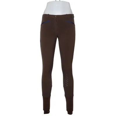 Pantalon d'équitation (Marron) de Spooks Riding Coton, Élasthane, Polyester