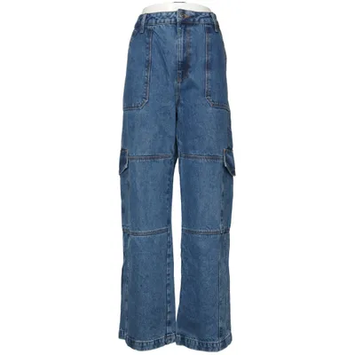 Cargo pants (Blue) from Denim Miss Selfridge Cotton