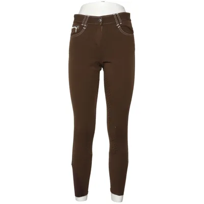 Pantalon d'équitation (Marron) de Loesdau Élasthane, Polyester, Viscose