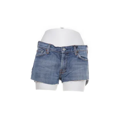 Denim shorts (Blauw) van 7 for All Mankind Katoen, Polyurethaan