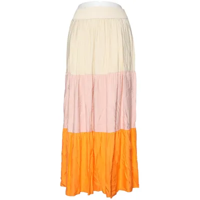 Långkjol (Beige, Rosa, Orange) från Royal Belle Elastan, Polyester