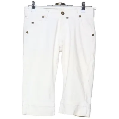 Jeansshorts (Vit) från Beat Wear Bomull, Elastan, Polyester