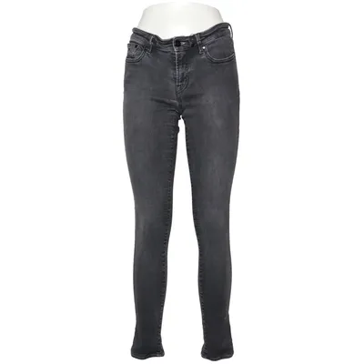 Jeans (Grå) från Denham Bomull, Elastan, Skinn