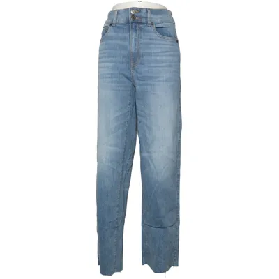Spijkerbroek (Blauw) van Torrid Katoen, Elastaan