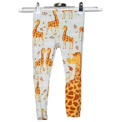 Leggings (Grøn, Gul, Brun) fra Dedoles Elastan, Økologisk bomuld