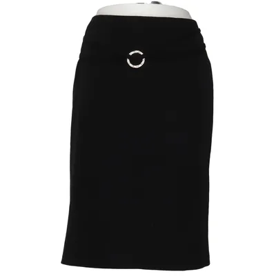 Jupe (Noir) de Lorraine Élasthane, Polyester, Viscose