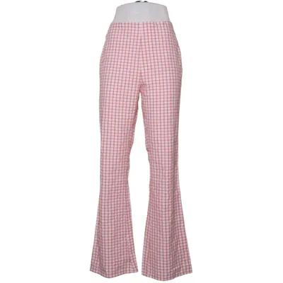 Palazzobyxor (Rosa, Vit) från ASOS Design Bomull, Elastan, Polyester