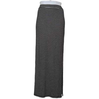 Maxi rok (Zwart, Wit) van Busem