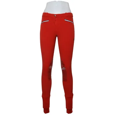 Pantalon d'équitation (Rouge) de Spooks Riding Élasthane, Polyamide