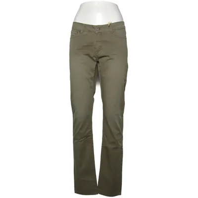 Jeans (Green) from Witty Knitters Cotton, Elastane