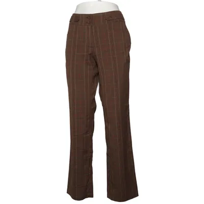 Pants (Brown) from Basic Line Elastane, Polyester, Viscose