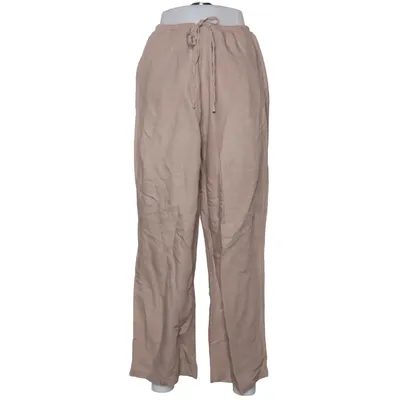 Bukser (Beige) fra H&M Linned, Viscose