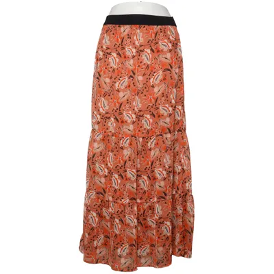 Maxi skirt (Orange, Multicolored) from Garcia Elastane, Polyester