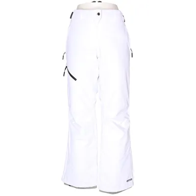 Snow pants (White) from Icepeak Polyamide, Polyester