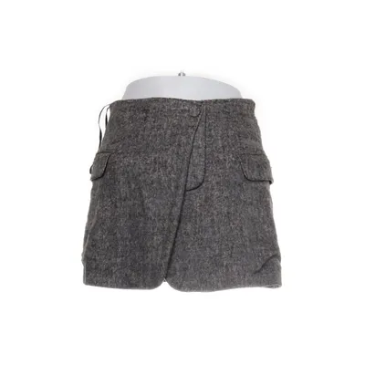 Jupe (Gris) de Alexander Wang Coton, Élasthane, Polyamide, Soie, Laine