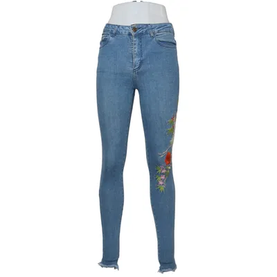 Jeans (Blue, Multicolored) from System Cotton, Elastane
