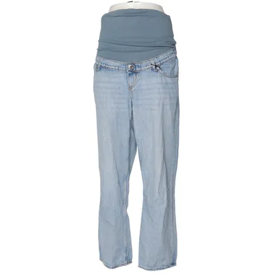 Vente jeans (Blå) fra H&M Mama Bomuld, Elastan