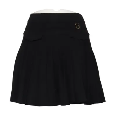 Nederdel (Sort) fra Moocci Polyester, Viscose