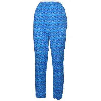 Pants (Blue) from Fragile Elastane, Viscose