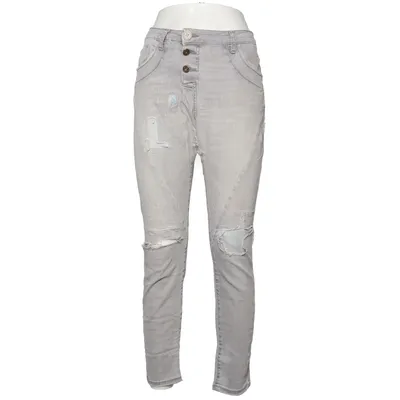 Jean (Gris) de Please Coton, Élasthane