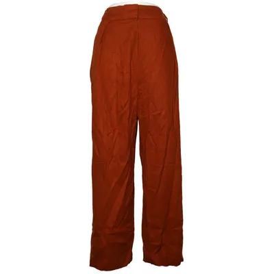 Palazzo pants (Brown) from Next Linen, Viscose