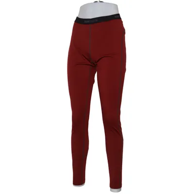Baselayer-bukser (Rød) fra Super.Natural Elastan, Polyester, Uld