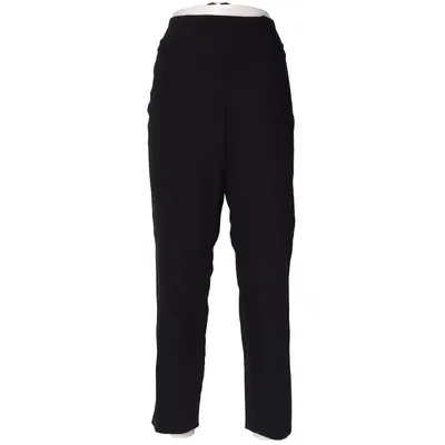 Pantalon de costume (Noir) de Adelina Coton, Élasthane, Polyamide