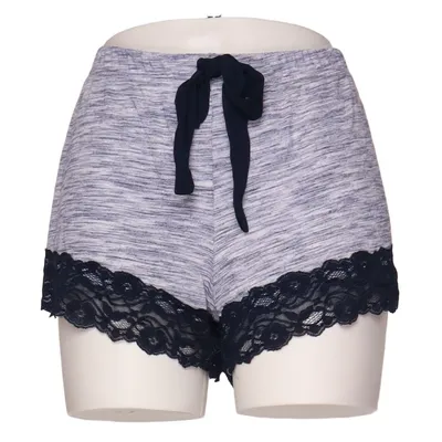 Pajama shorts (Blue, Gray) from Love to Lounge Polyester, Viscose